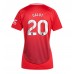 Manchester United Diogo Dalot #20 Hjemmedrakt Dame 2024-25 Kortermet